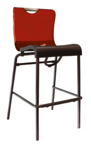 red barstool